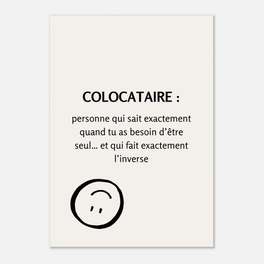 « Colocataire »