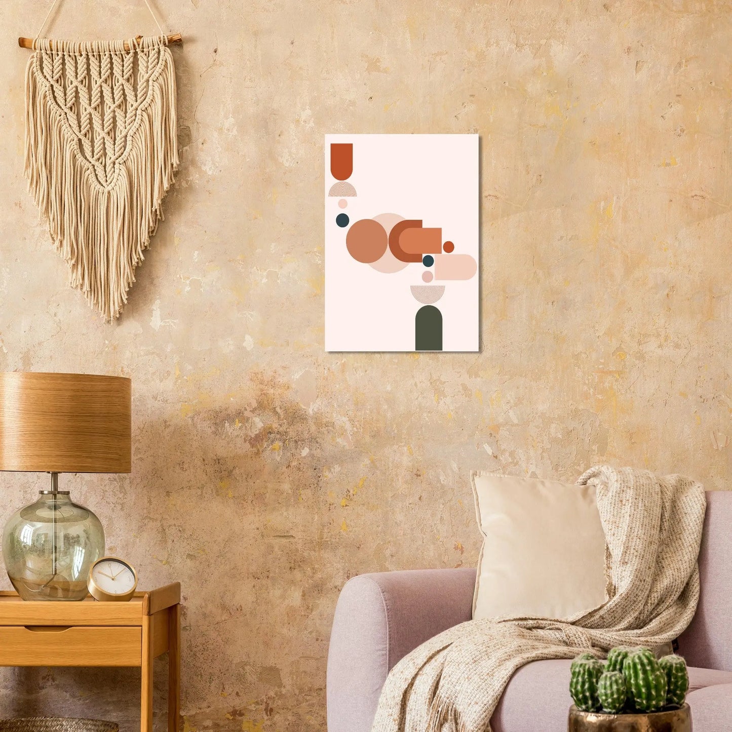 Poster - Geometric Boho Art