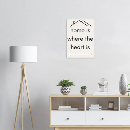 Poster Home is where the heart is