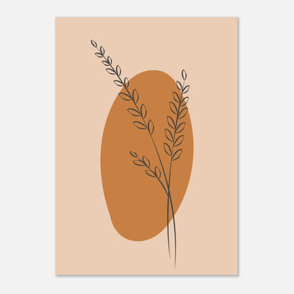 Poster - Minimalist Botanical Art