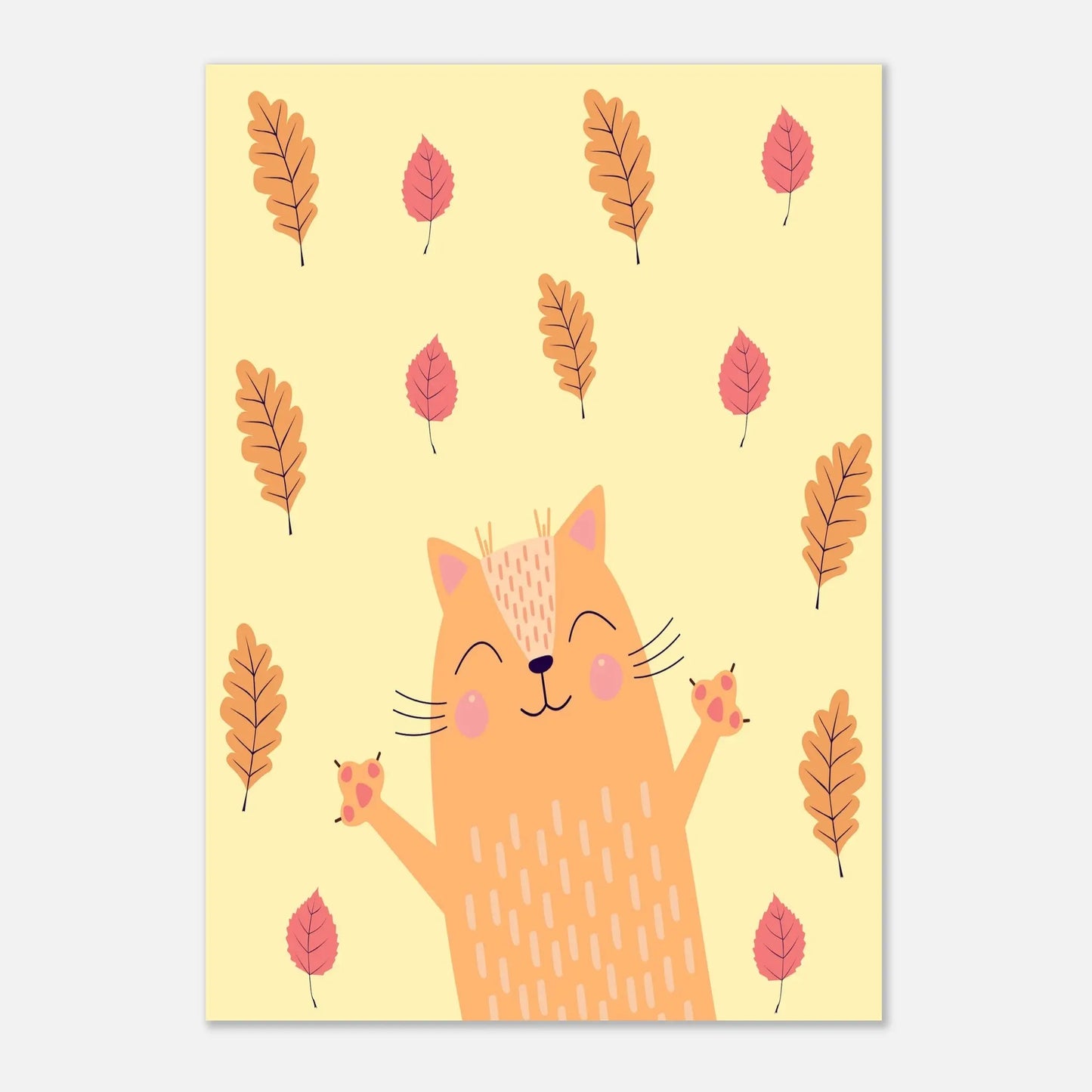 Poster - Autumn Cat