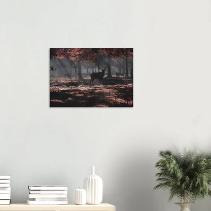 Poster - Deer In Autumn Forest