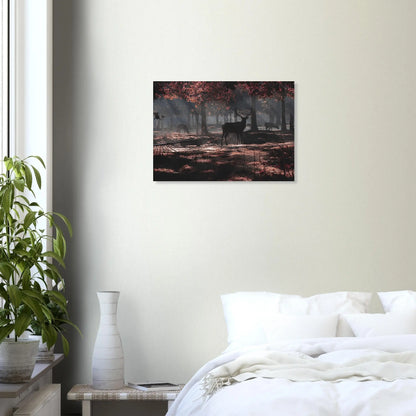 Poster - Deer In Autumn Forest